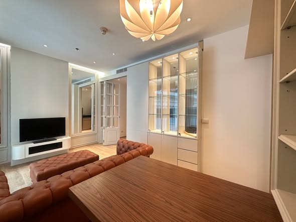 living room and room interior of 39 by Sansiri