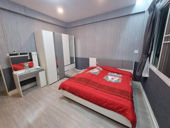 bedroom of ทาวน์โฮมแฝด4ชั้น