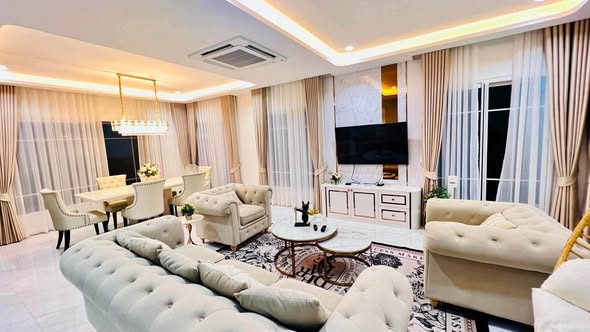 living room and bedroom of แกรนดิโอ บางนา กม.5
