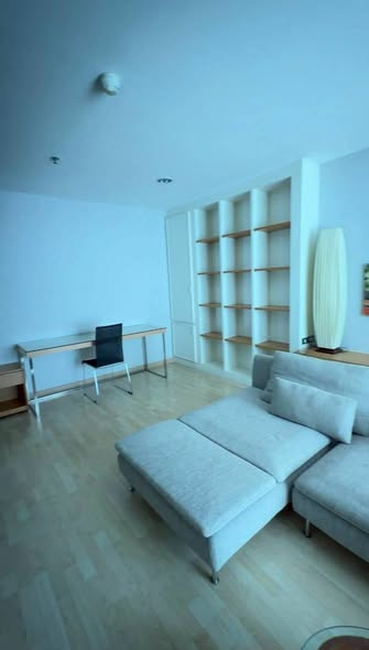bedroom and living room of 59 Heritage