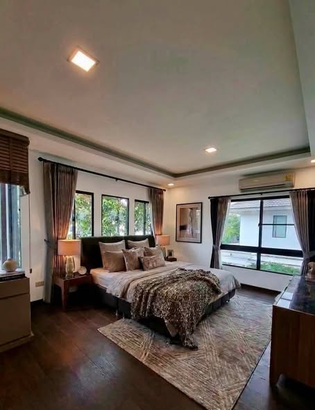 bedroom and room interior of มัณฑนา บางนา กม 7