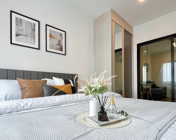 bedroom of ชีวาทัย ฮอลล์มาร์ค ลาดพร้าว – โชคชัย 4 (เฟส 2)