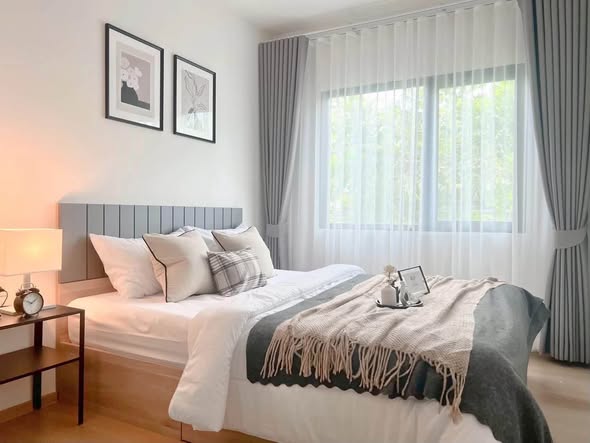 bedroom of ชีวาทัย ฮอลล์มาร์ค ลาดพร้าว – โชคชัย 4 (เฟส 2)