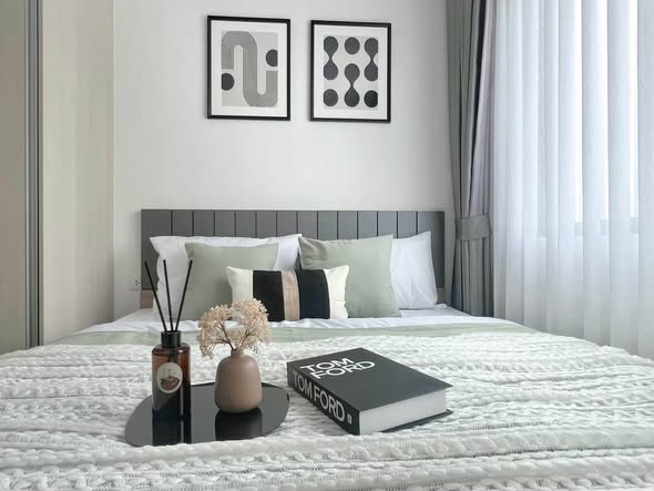 bedroom of ชีวาทัย ฮอลล์มาร์ค ลาดพร้าว – โชคชัย 4 (เฟส 2)