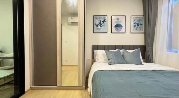 bedroom and room interior of ชีวาทัย ฮอลล์มาร์ค ลาดพร้าว – โชคชัย 4 (เฟส 2)