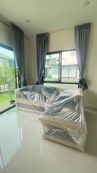 bedroom of บ้าน ซีพีเอ็น นิน วงแหวน – ลำลูกกา คลอง 6 ( CPN ninn )