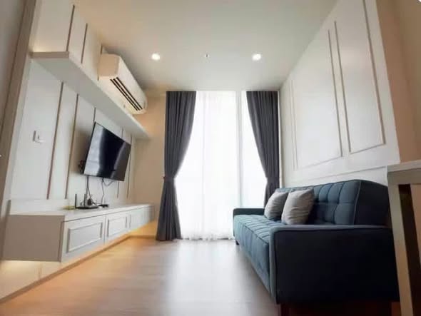 bedroom and living room of โนเบิล รีโคล – Noble Recole