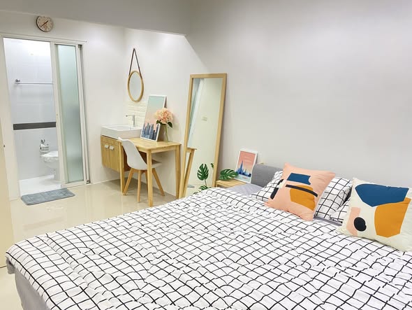 bedroom of A Space Hideaway Asoke – Ratchada XYZ Building
