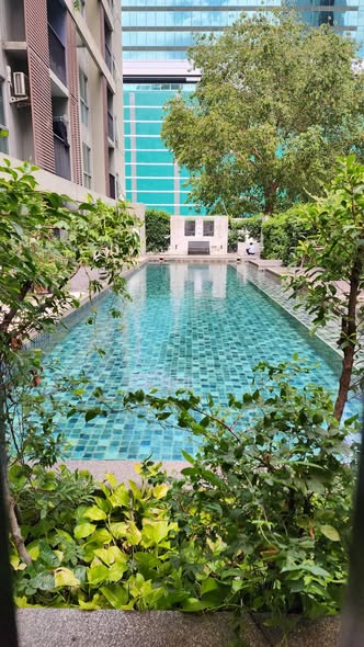 pool of A Space Hideaway Asoke – Ratchada XYZ Building