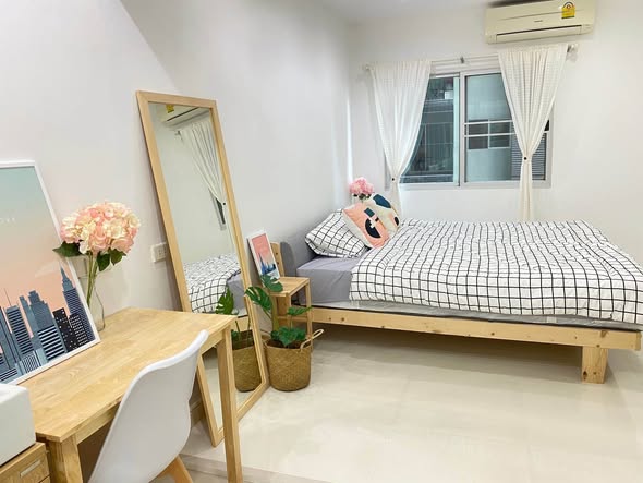 bedroom of A Space ID Asok-Ratchada