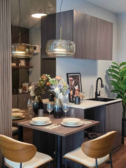 kitchen of A Space ID Asok-Ratchada