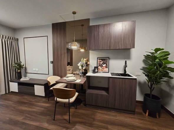 living room of A Space ID Asok-Ratchada