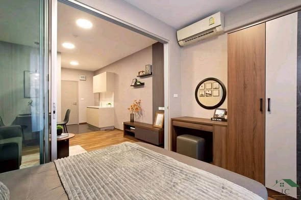 bedroom and room interior of A Space ME Sukhumvit 77
