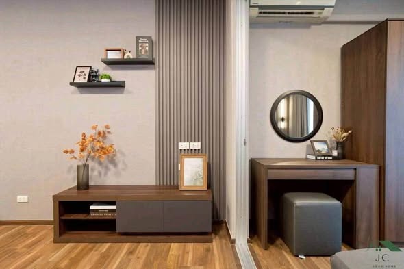 living room and bedroom and room interior of A Space ME Sukhumvit 77