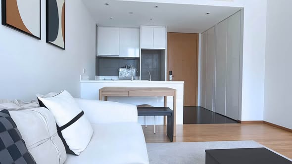 bedroom and room interior of AEQUA Residence Sukhumvit 49 dad no3