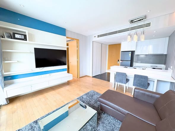 living room of AEQUA Residence Sukhumvit 49 dad no3