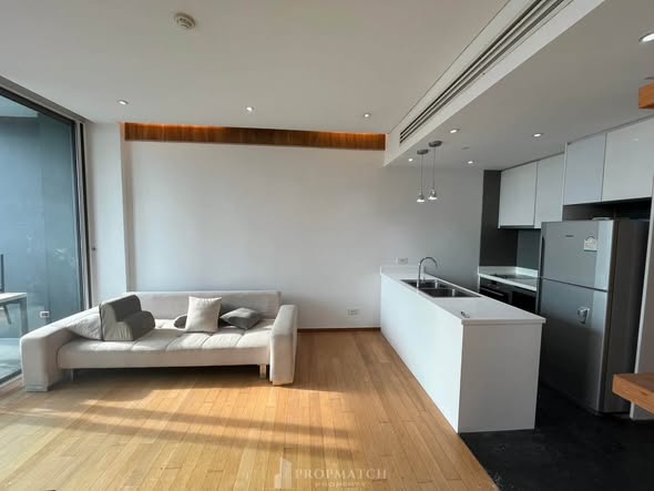 living room and room interior and kitchen of AEQUA Residence Sukhumvit 49 dad no3