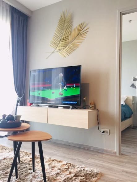 bedroom and living room and room interior of AERAS Beachfront Condominium Jomtien Pattaya