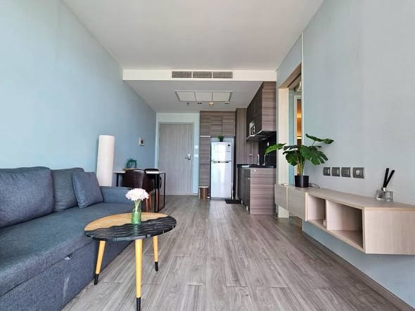 living room of AERAS Beachfront Condominium Jomtien Pattaya