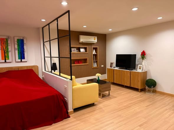 bedroom and room interior of Airport Home Condo