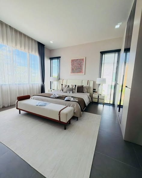bedroom of พูลวิลล่ากรุงเทพ Airy Ville Bangkok
