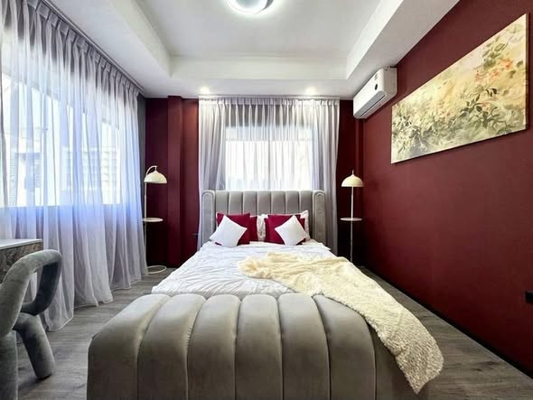 bedroom of พูลวิลล่ากรุงเทพ Airy Ville Bangkok