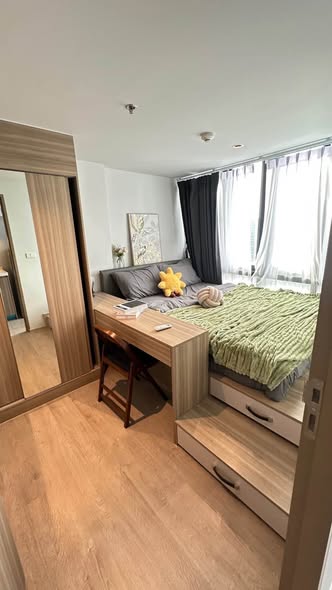 bedroom of Altitude Unicorn Sathorn