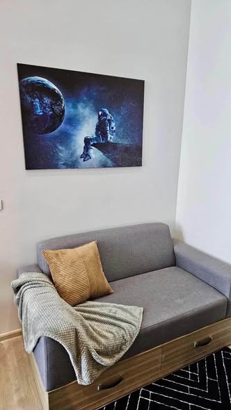 living room of Altitude Unicorn Sathorn