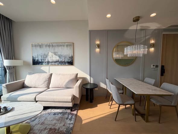 living room and room interior of ANIL Sathorn 12