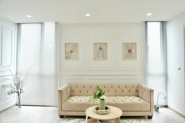 bedroom and living room and room interior of Apple Condominium