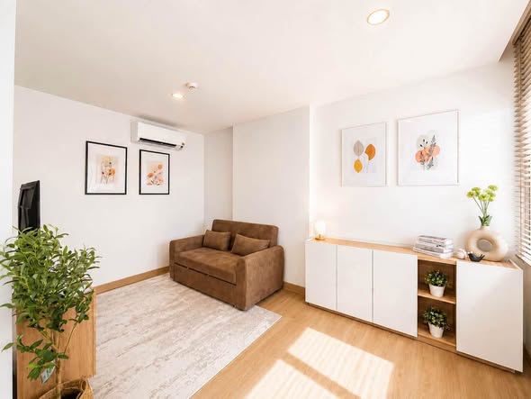living room of Apple Condominium
