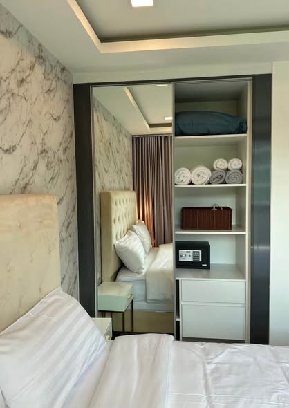 bedroom of Arcadia Center Suites : อาคาเดีย เซ็นเตอร์ สูท