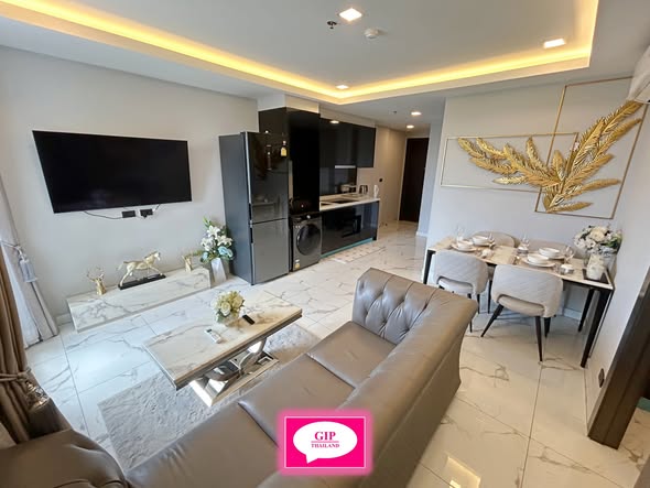 bedroom and living room of Arcadia Millennium Tower