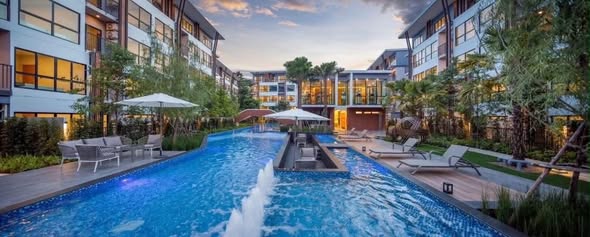 pool of Arise Condo At Mahidol