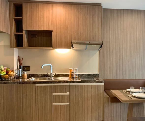 bathroom and kitchen of art @ Thong Lo