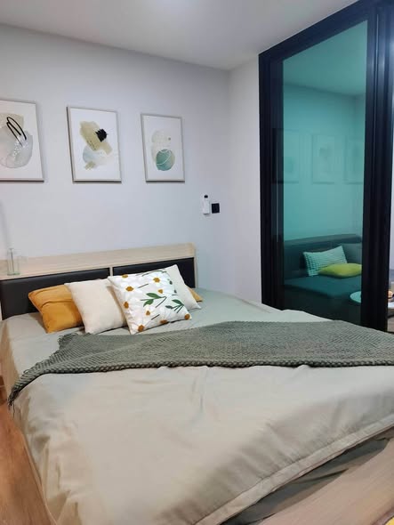 bedroom and room interior of Asher Koop Ratchada คอนโด แอชเชอร์ คูฟ รัชดา