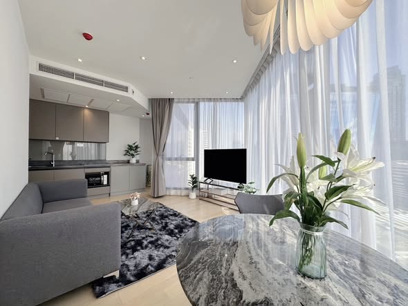 living room of ASHTON Asoke – Rama 9