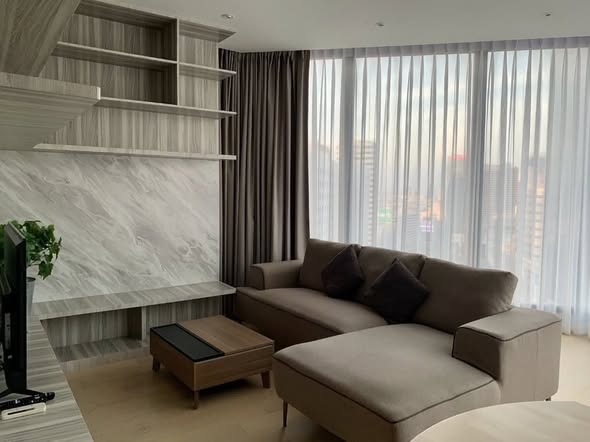 living room and room interior of ASHTON Asoke – Rama 9