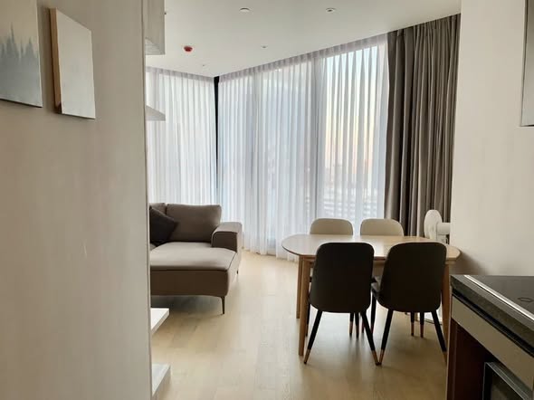 living room and room interior of ASHTON Asoke – Rama 9