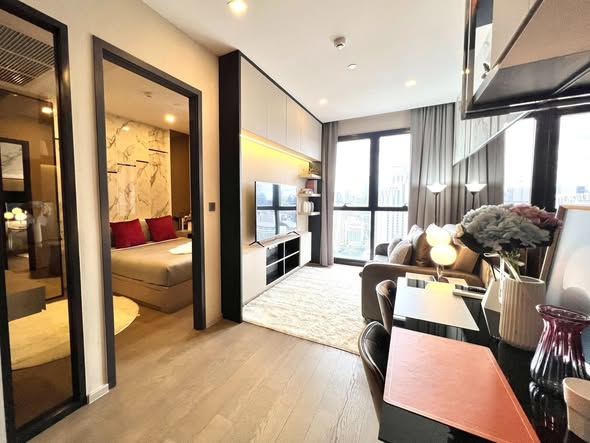 bedroom and living room and room interior of Ashton Asoke
