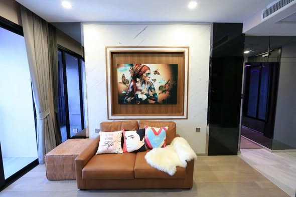 living room and bedroom and room interior of Ashton Asoke