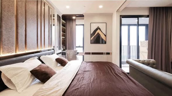 bedroom of Ashton Chula-Silom