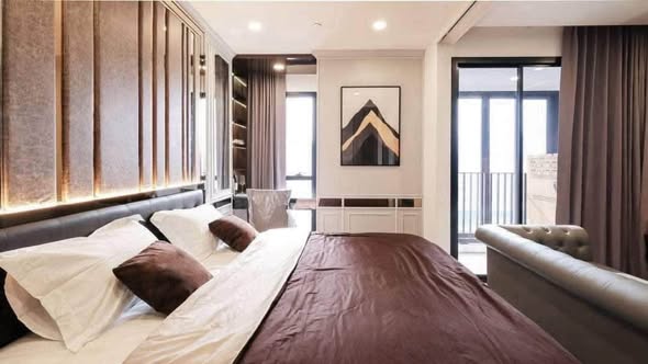 bedroom of Ashton Chula-Silom