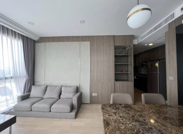 bedroom and living room of Ashton Chula-Silom
