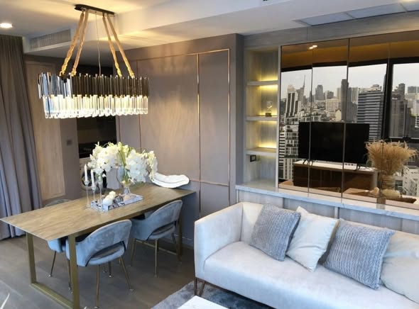 living room of Ashton Chula-Silom