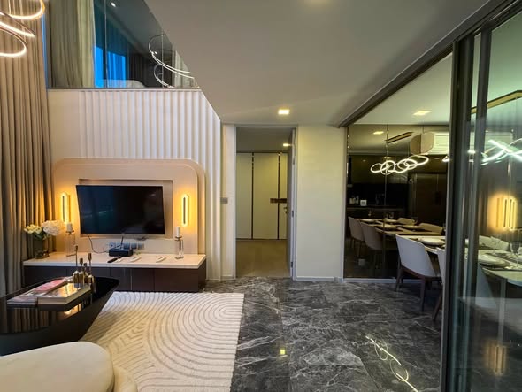 living room and bedroom of Ashton Residence 41