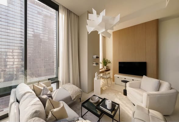 bedroom and living room of Ashton Silom