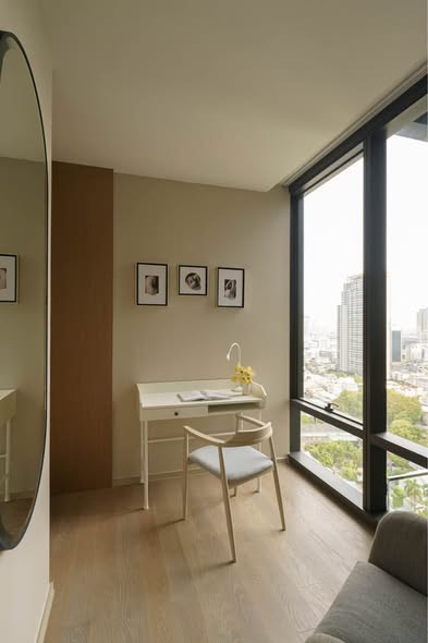 bedroom and room interior of Ashton Silom