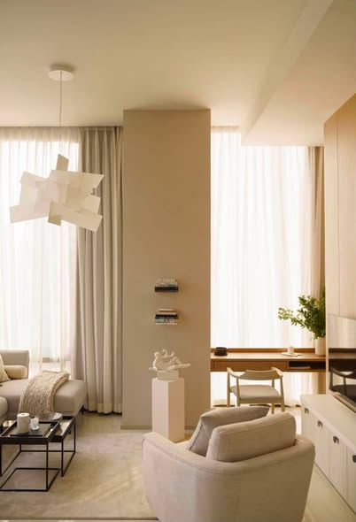 living room and bathroom of Ashton Silom