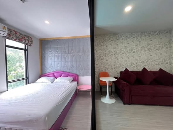 bedroom of Aspire Asoke-Ratchada